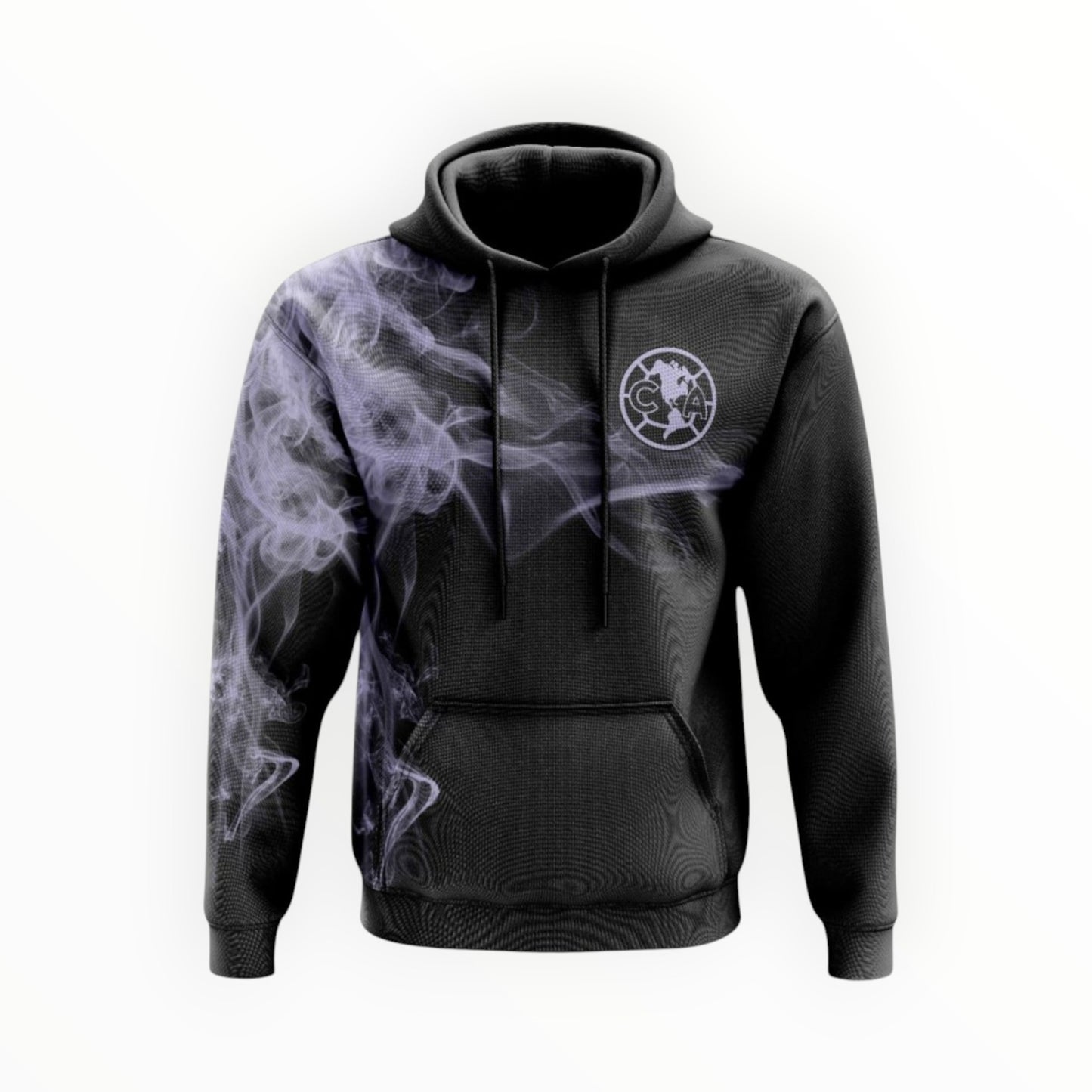 Sudadera Con Gorro Sin Cierre Club América Humo