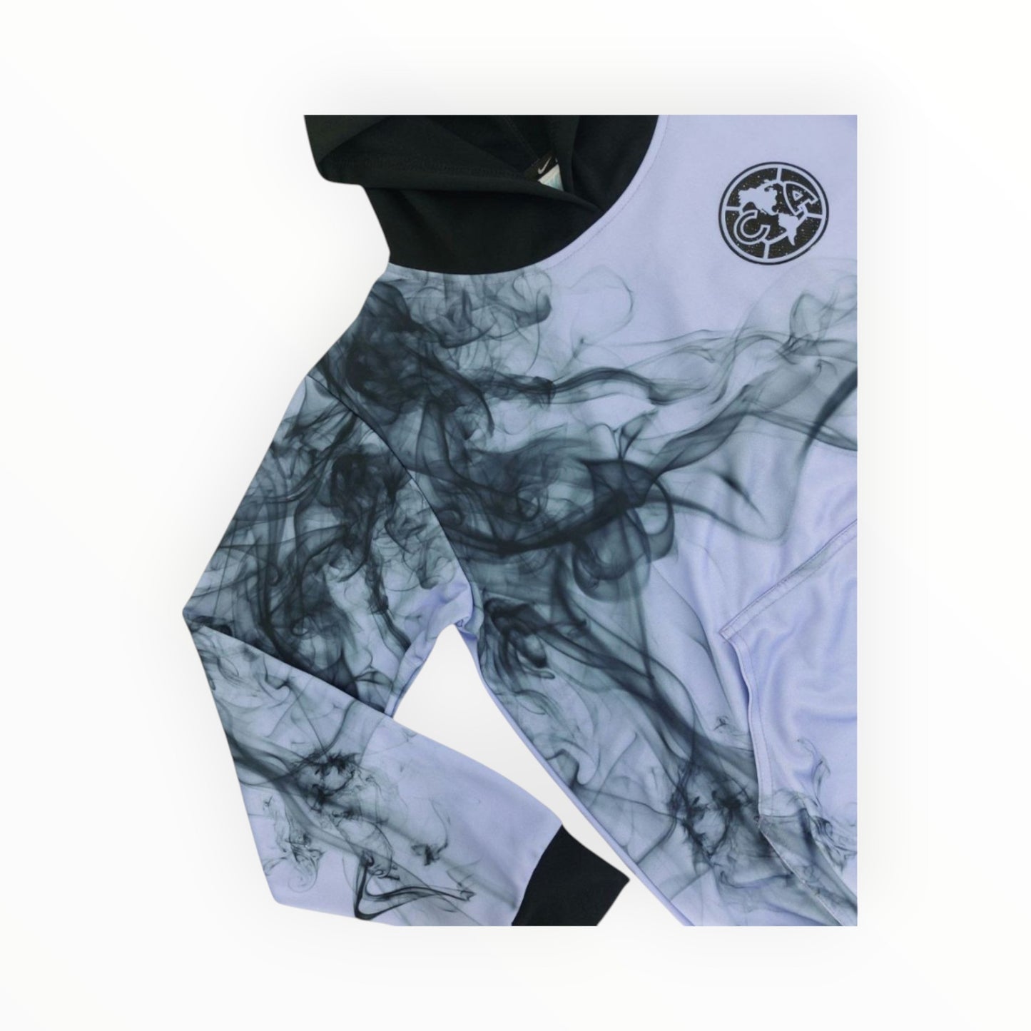 Sudadera Con Capucha Sin Cierre Club América Humo