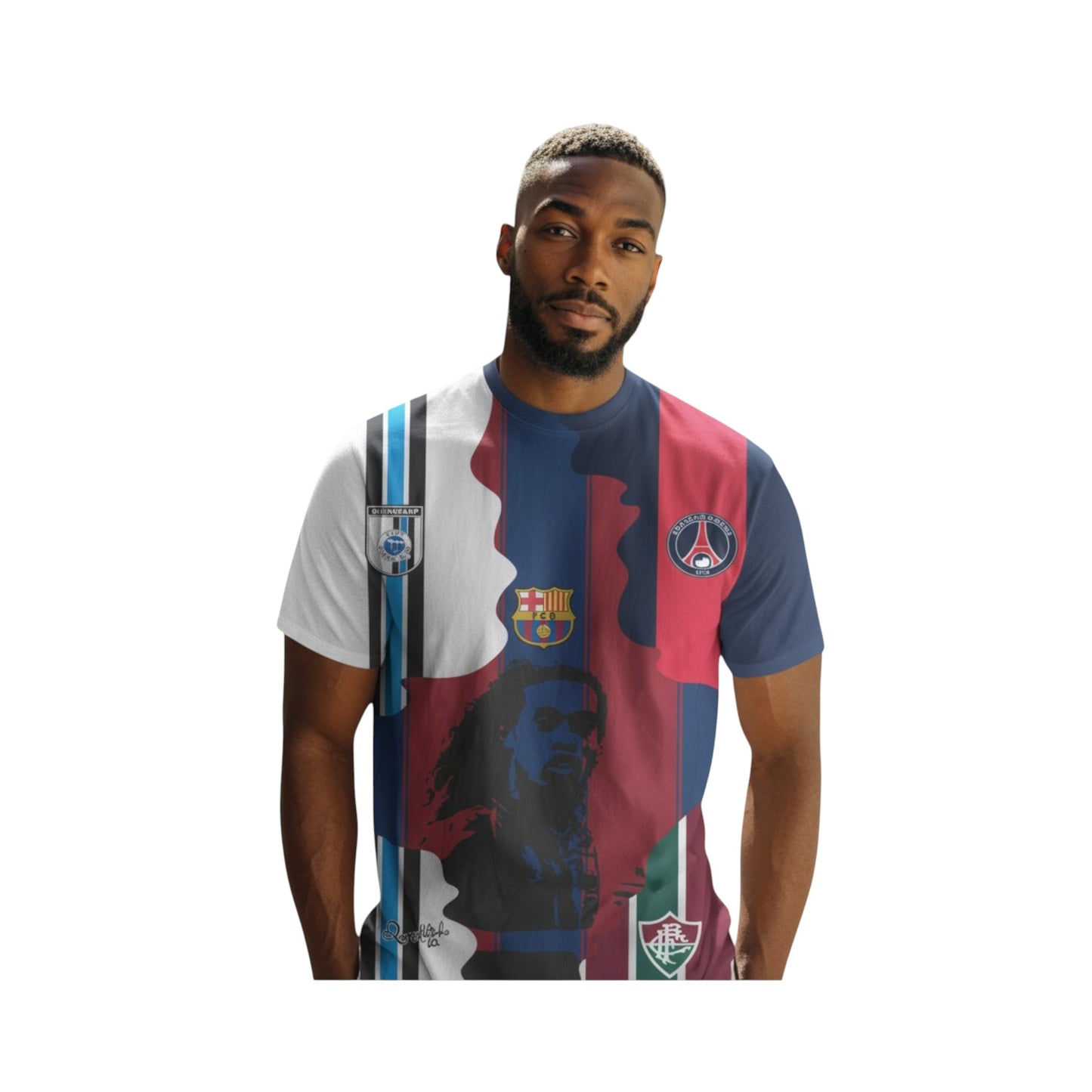 Jersey Ronaldinho Leyenda Fútbol Sport Playera Hombre
