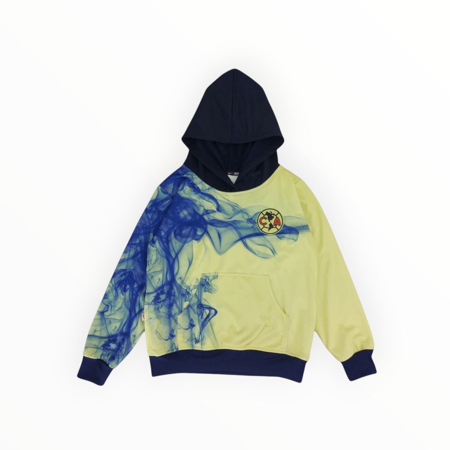 Sudadera Con Gorro Sin Cremallera Club América Humo