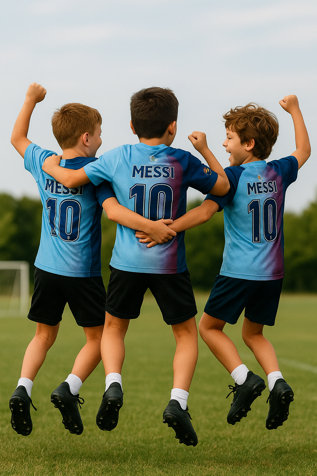 Jersey Playera Messi Barça Argentina Full Print Fútbol Hombre Gym
