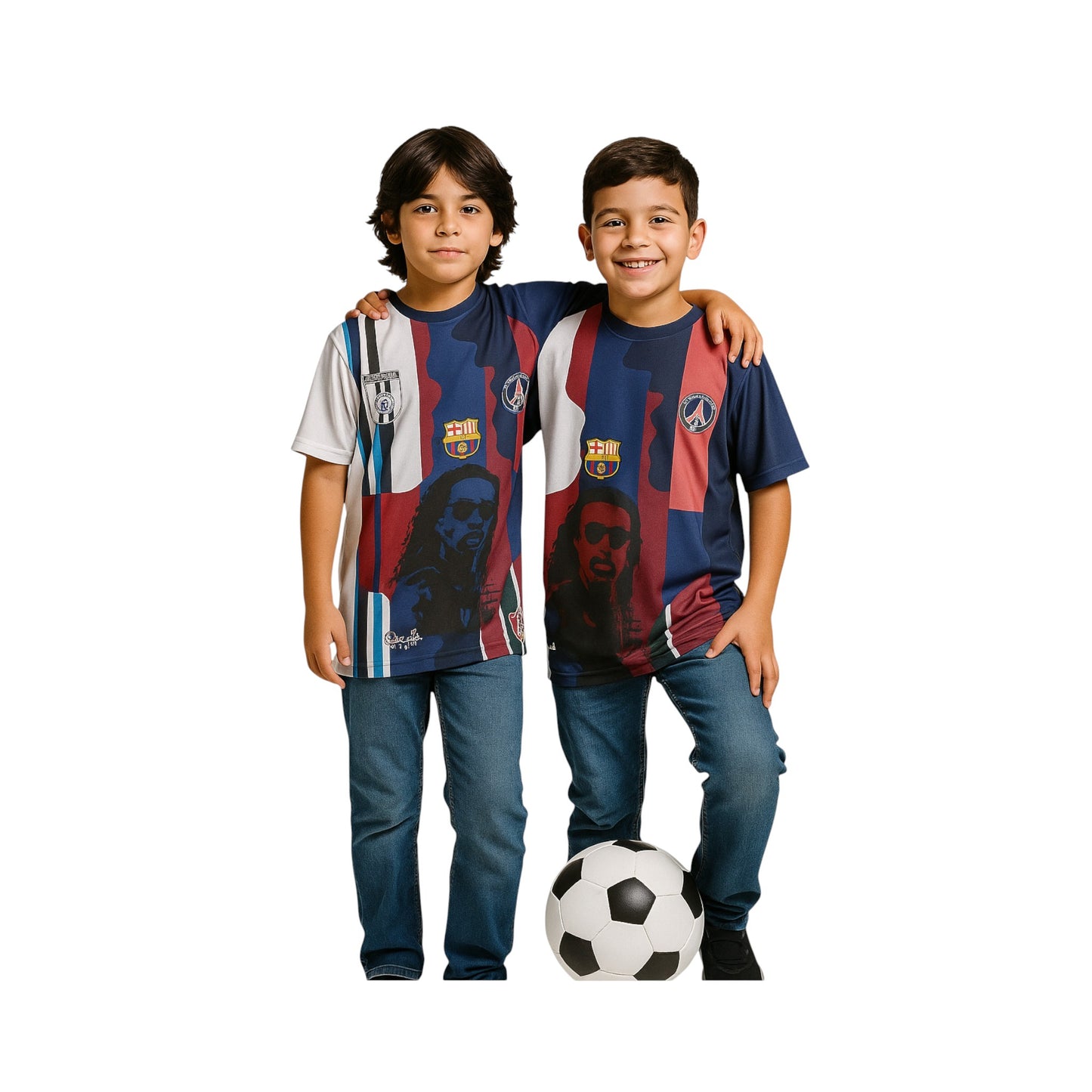 Jersey Ronaldinho Leyenda Fútbol Sport Playera Hombre