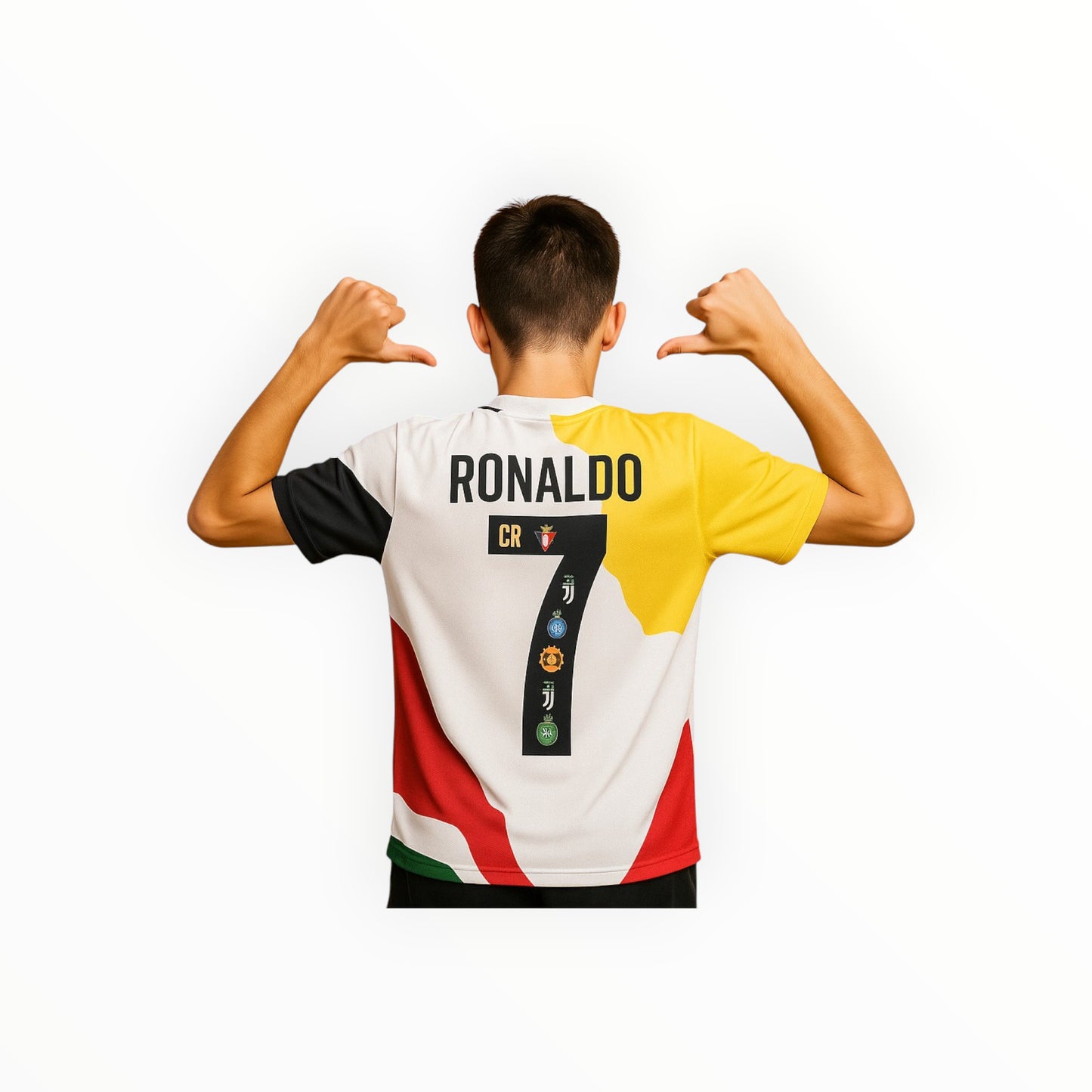 Jersey Cr7 Leyenda Fútbol Sport Playera Hombre