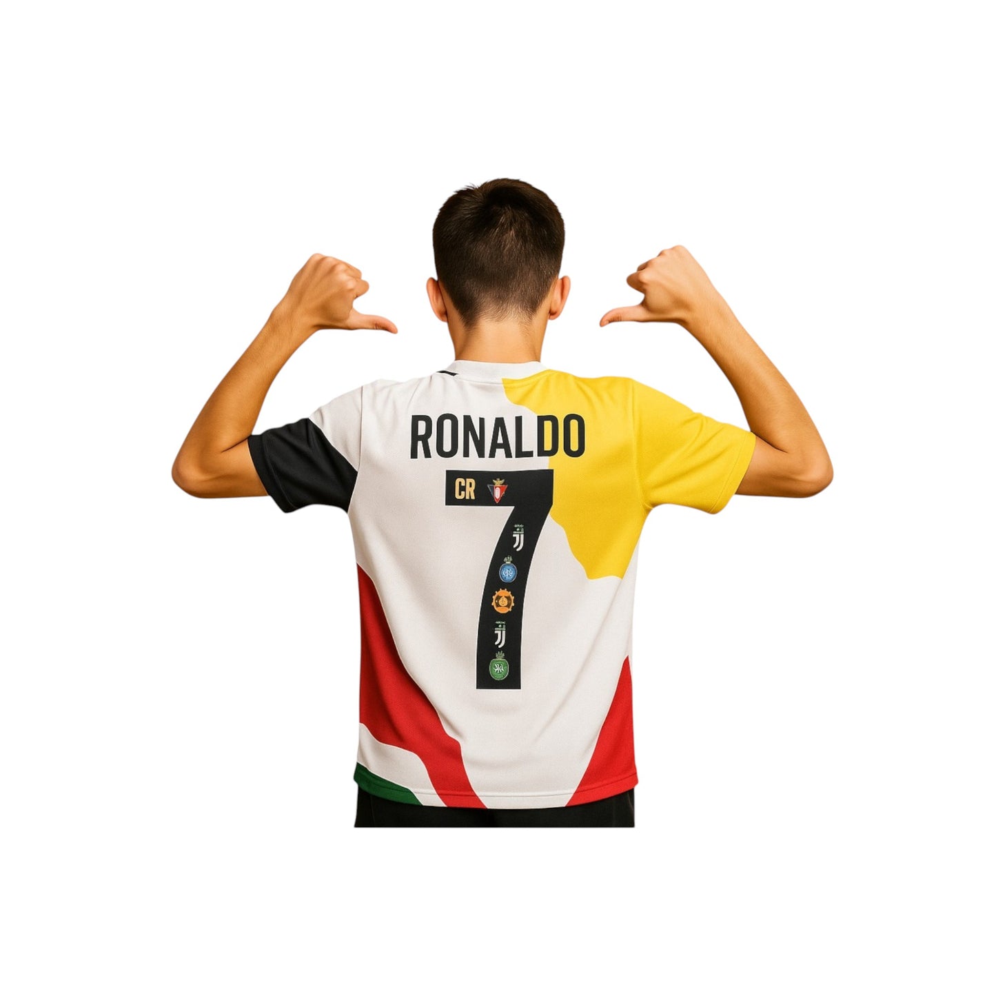 Jersey Cr7 Leyenda Fútbol Sport Playera Hombre