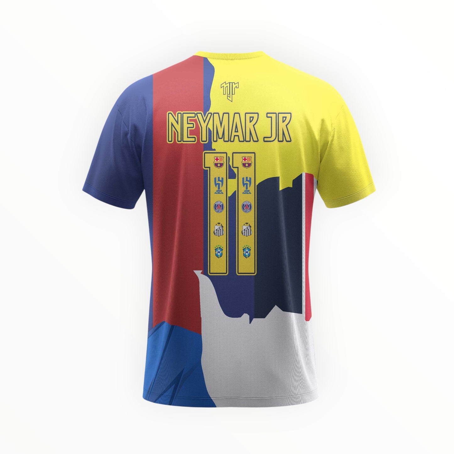 Jersey Neymar Leyenda Fútbol Sport Playera Hombre