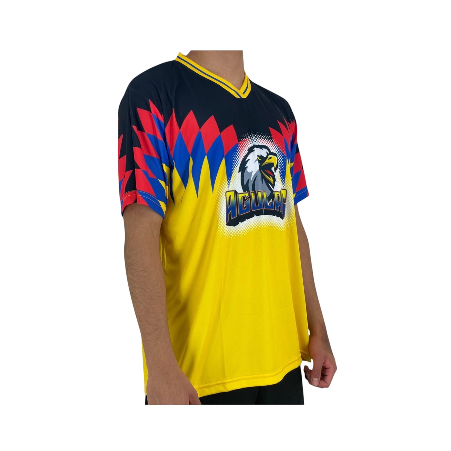 Jersey América Retro Amarillo 1995 Playera Fútbol Clásico Liga Mx