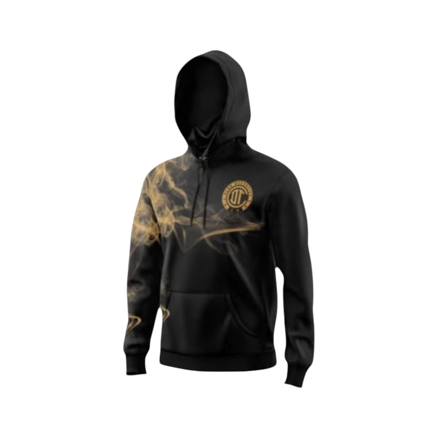 Sudadera Con Capucha Sin Cierre Toluca Humo Dorado