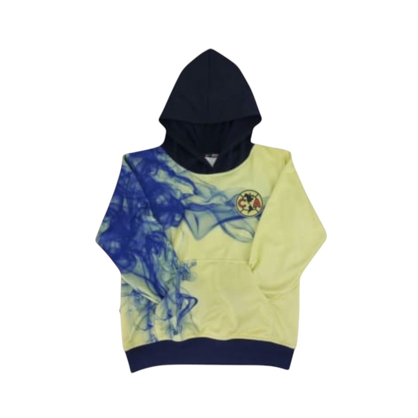 Sudadera Con Gorro Sin Cremallera Club América Humo