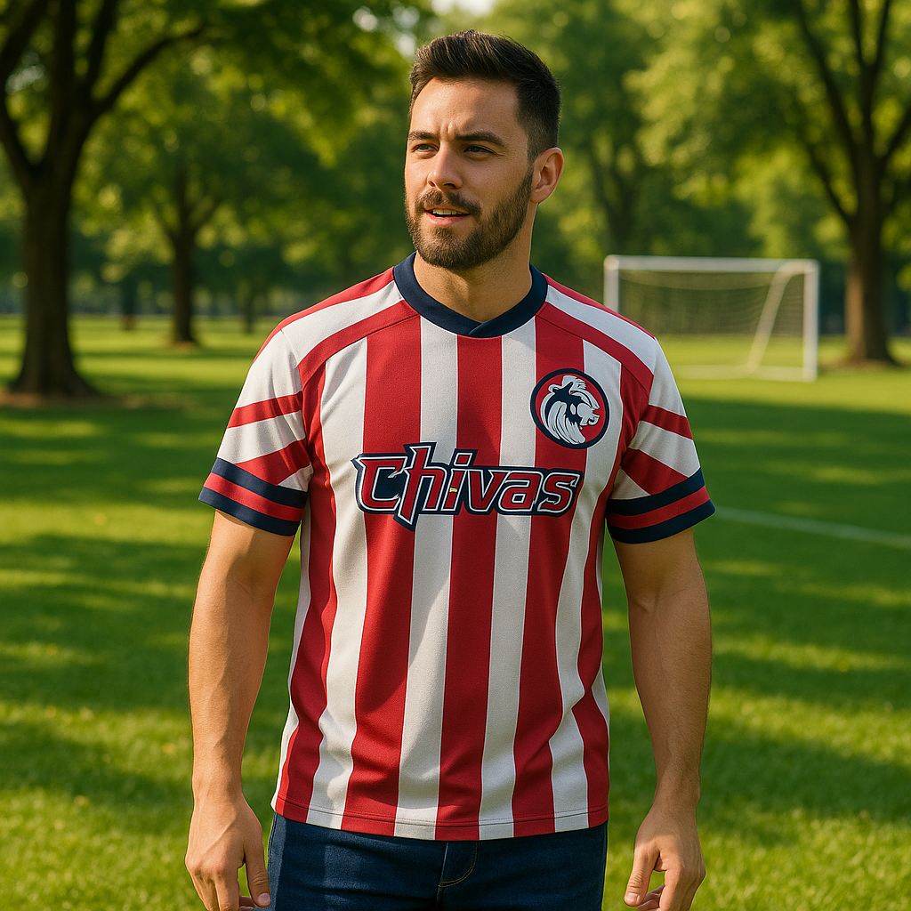 Jersey Chivas Del Guadalajara Retro 1998 Playera Fútbol Clásico Liga Mx