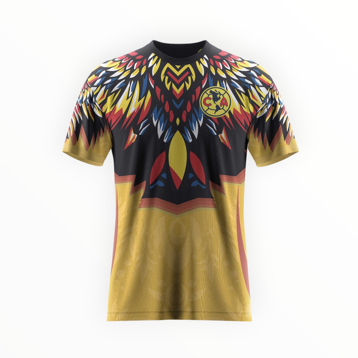 Jersey Águilas América Plumaje Amarillo Playera Fútbol