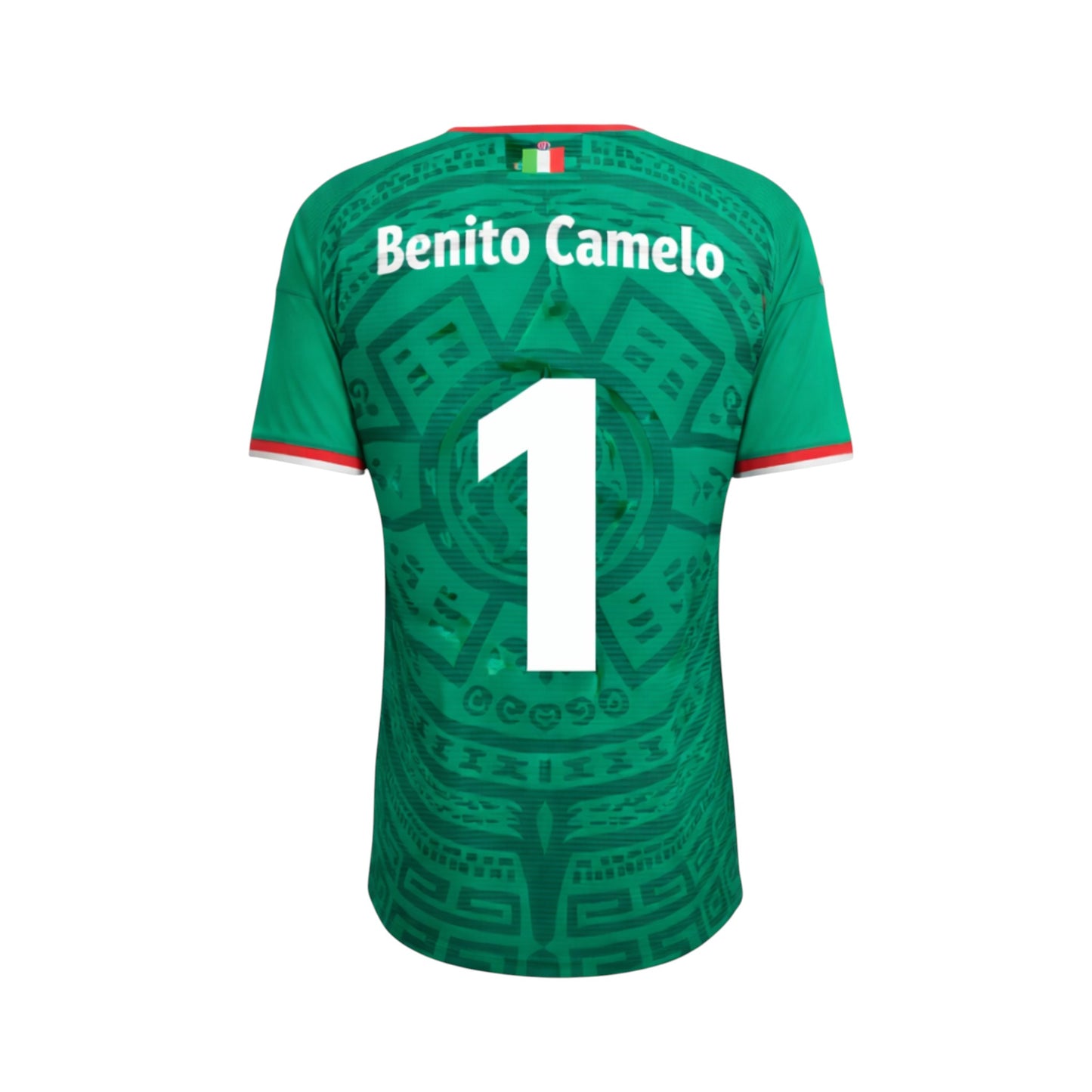 Jersey México Playera Albur V. Fan Verde Mundial Hombre Manga Corta