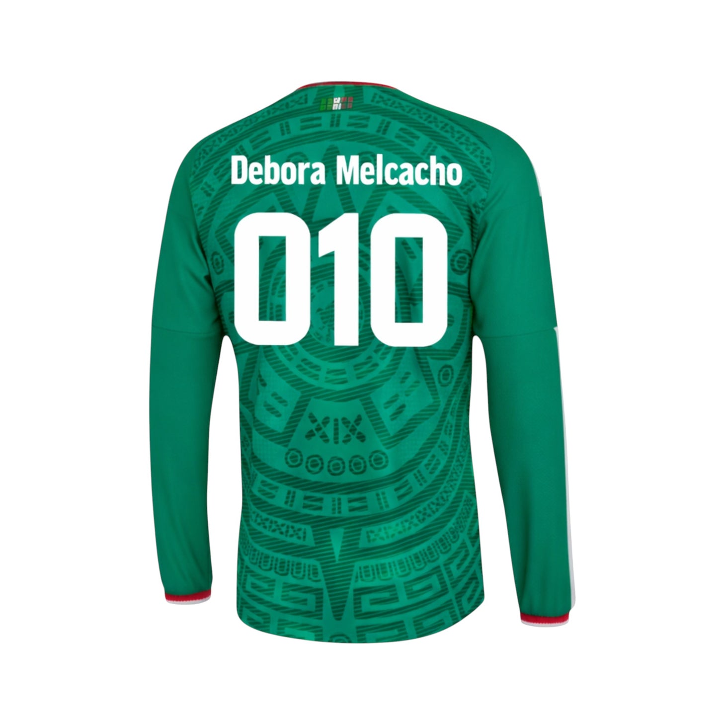 Jersey México Playera Albur V. Fan Verde Mundial Hombre Manga Larga