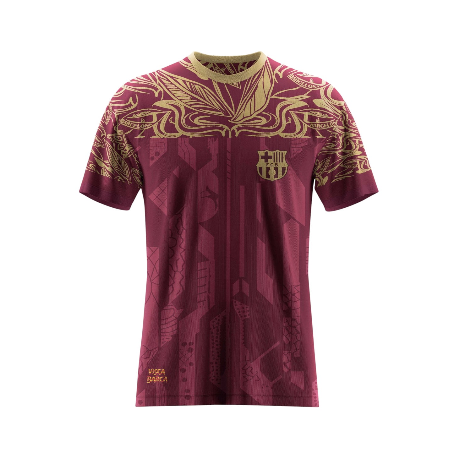 Jersey Lamine Yamal Barça Vino Fútbol Sport Playera Hombre