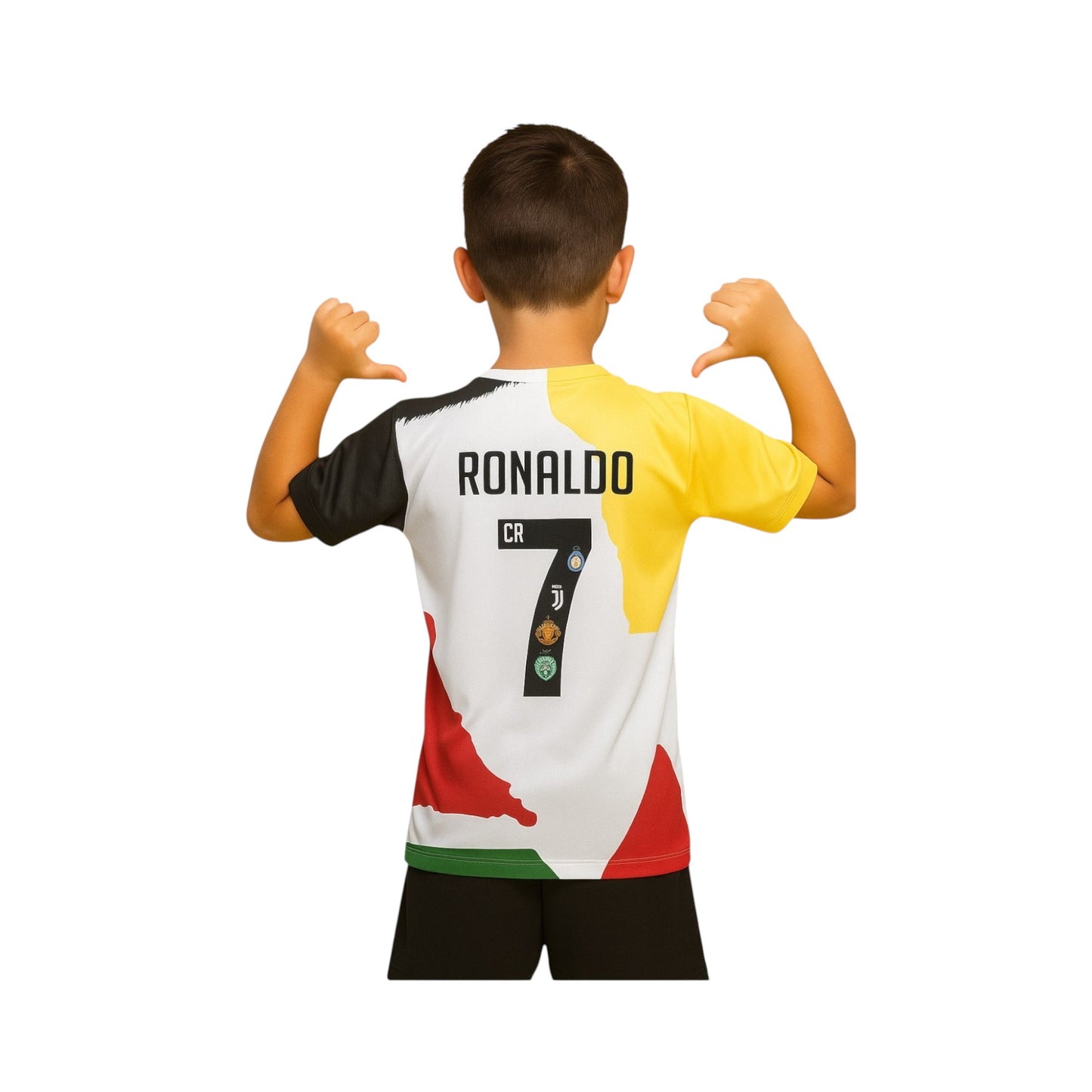 Jersey Cr7 Leyenda Fútbol Sport Playera Hombre