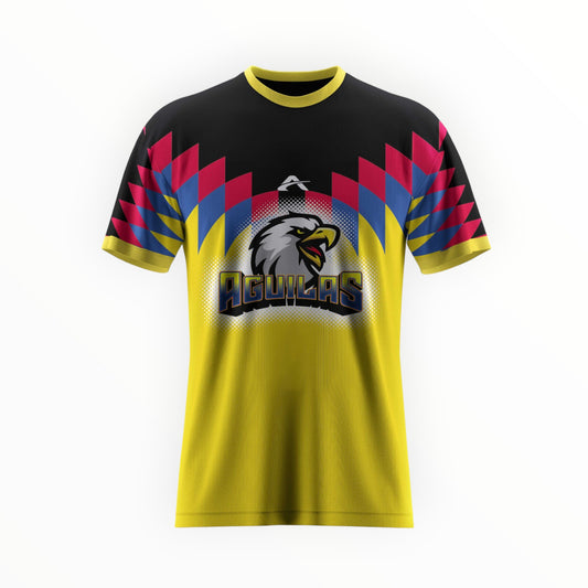 Jersey América Retro Amarillo 1995 Playera Fútbol Clásico Liga Mx
