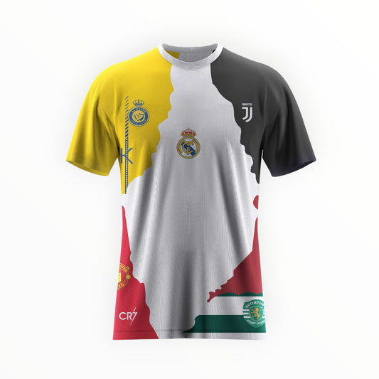 Jersey Cr7 Leyenda Fútbol Sport Playera Hombre