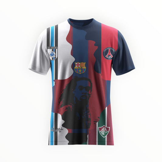 Jersey Ronaldinho Leyenda Fútbol Sport Playera Hombre