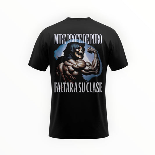 MIRE PROFE DE PURO FALTAR A SU CLASE