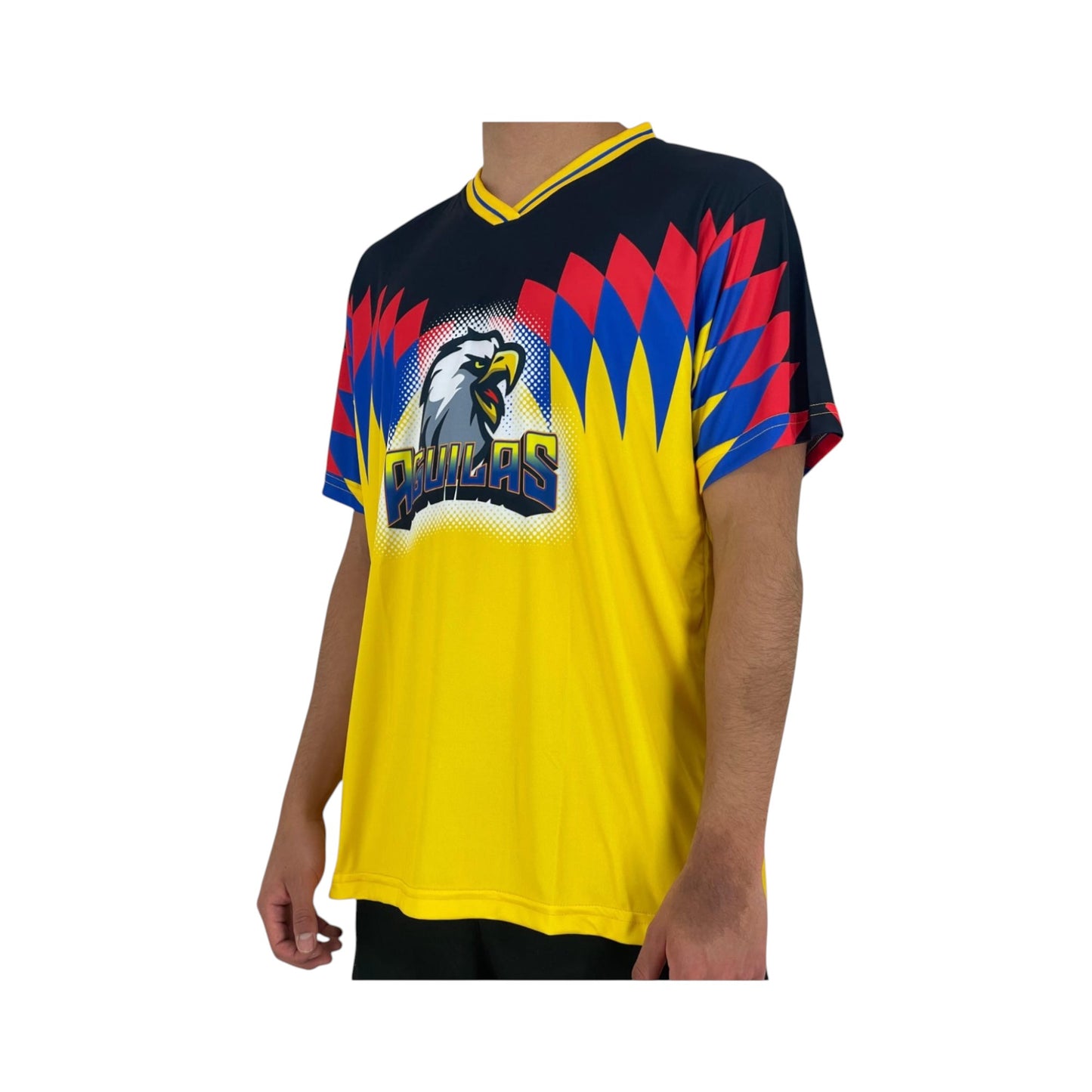 Jersey América Retro Amarillo 1995 Playera Fútbol Clásico Liga Mx