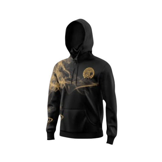 Sudadera Con Capucha Sin Cierre Toluca Humo Dorado