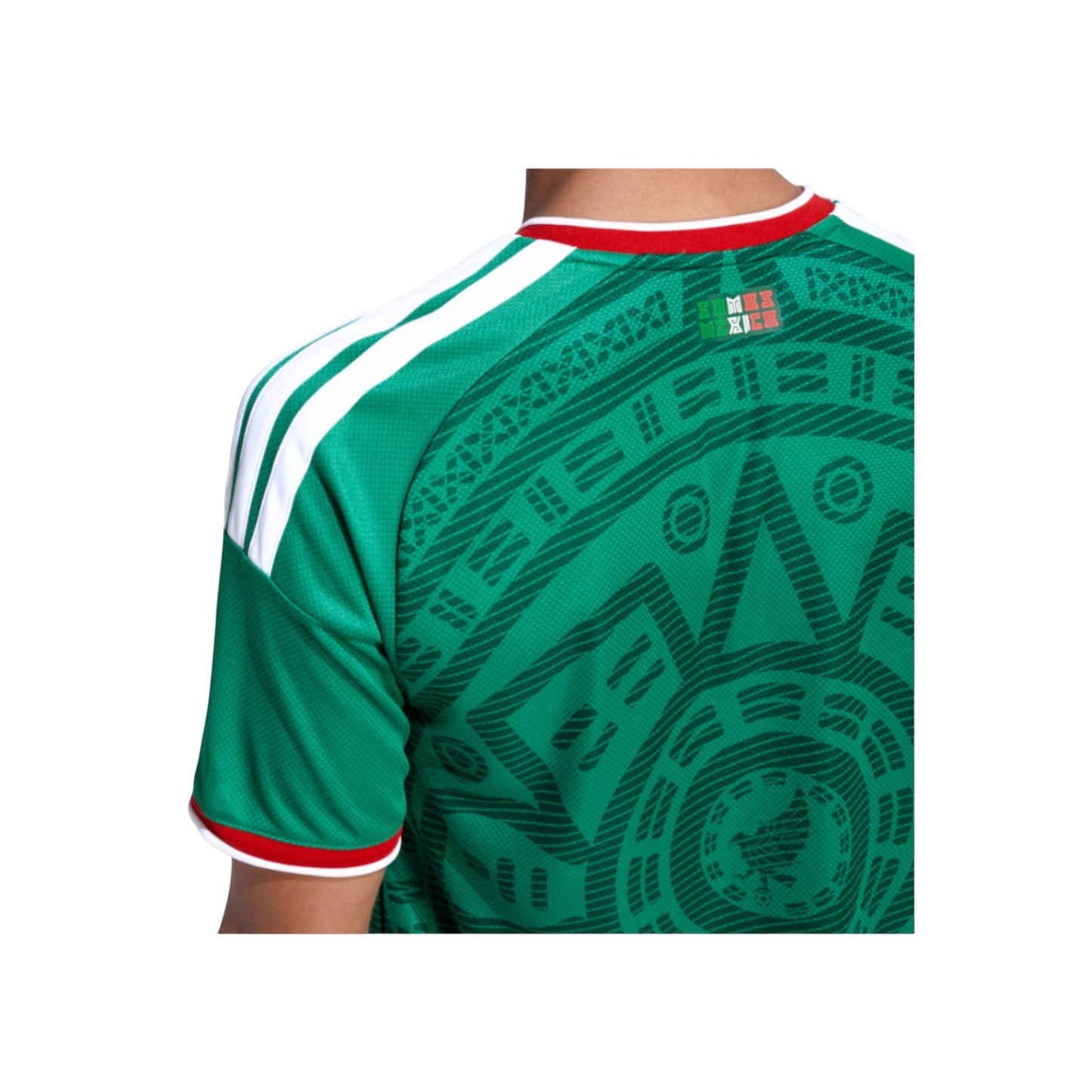 Jersey México Playera Local V. Fan Verde Mundial Hombre Manga Corta