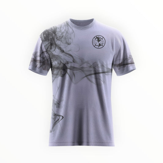 Jersey Águilas América Humo Lila Playera Sport Hombre Fútbol