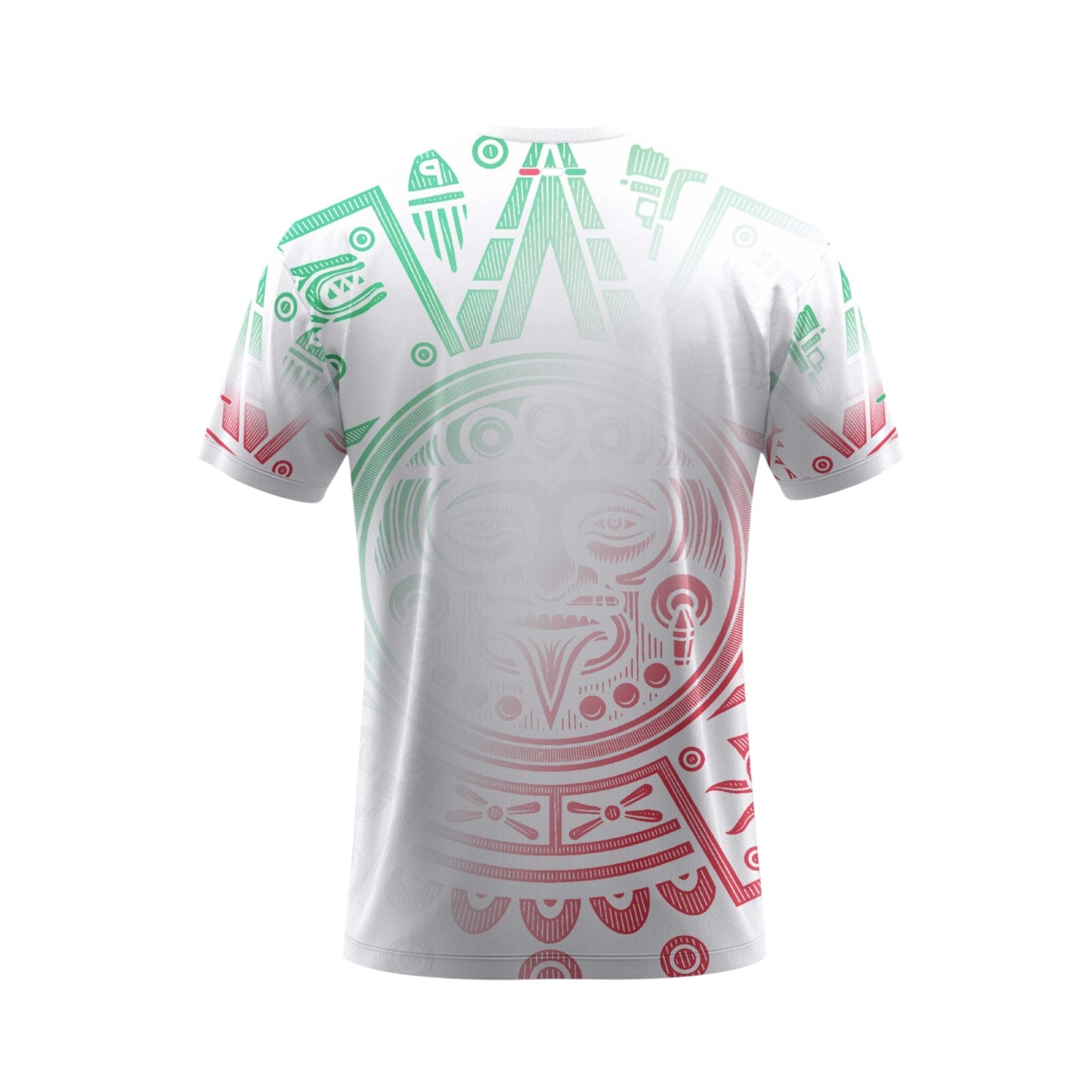 Jersey De México Guerrero Azteca Tricolor Blanco Playera Selección Fútbol