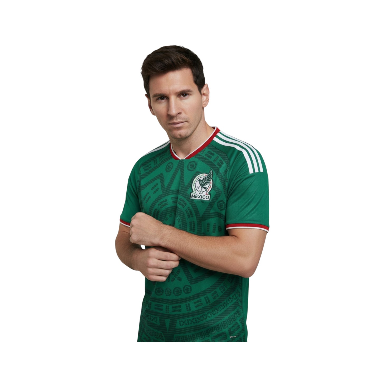 Jersey México Playera Albur V. Fan Verde Mundial Hombre Manga Corta