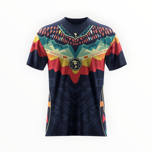 Jersey Águilas América Plumaje Azul Marino Playera Fútbol